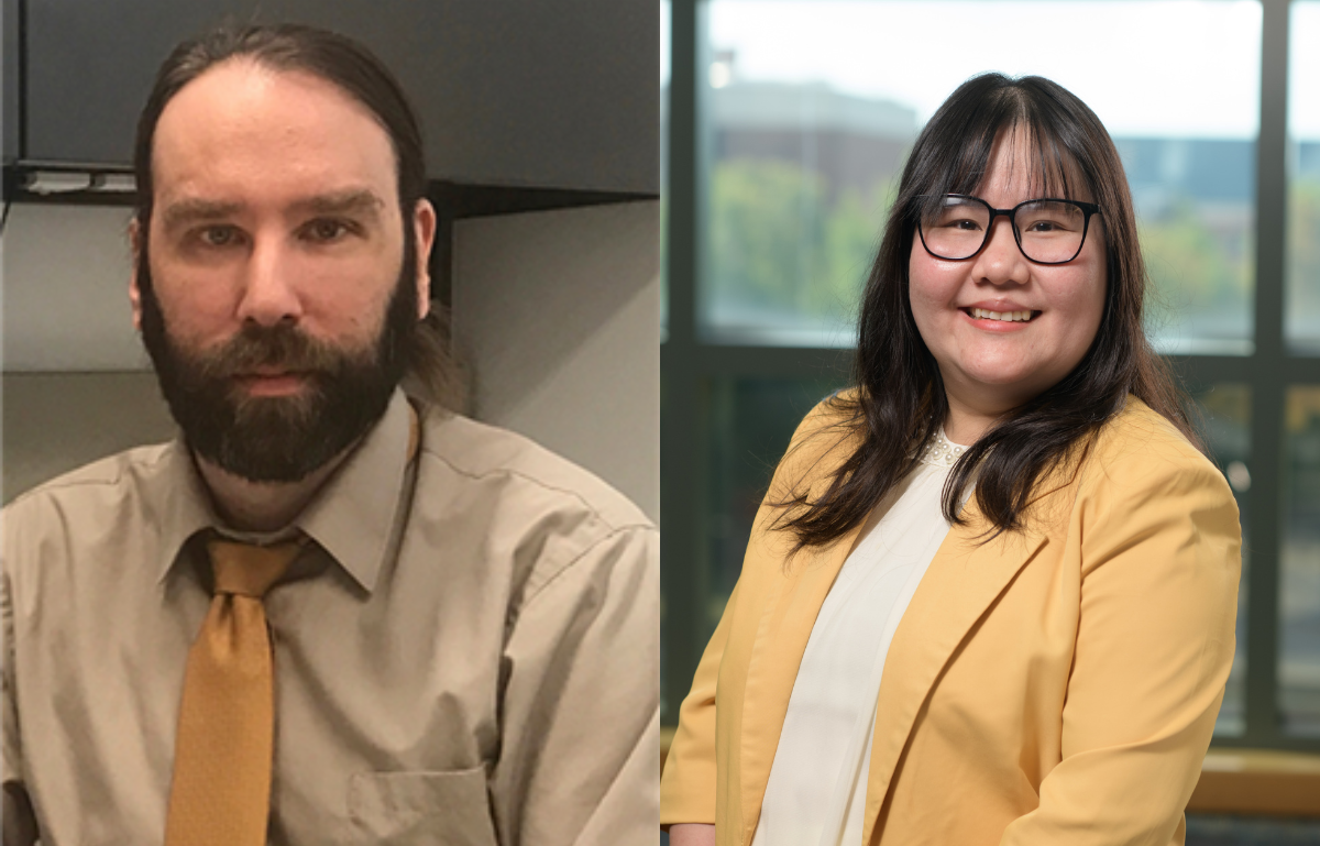 Frank Brooks and Phuong Nyuyen