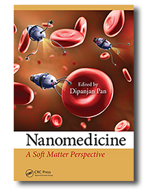 Image of front cover of book edited by Dipanjan Pan, Nanomedicine, A Soft Matter Perspective.