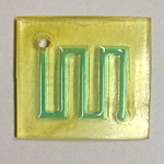 Image of 3D-printed bandage material, Bandagel.