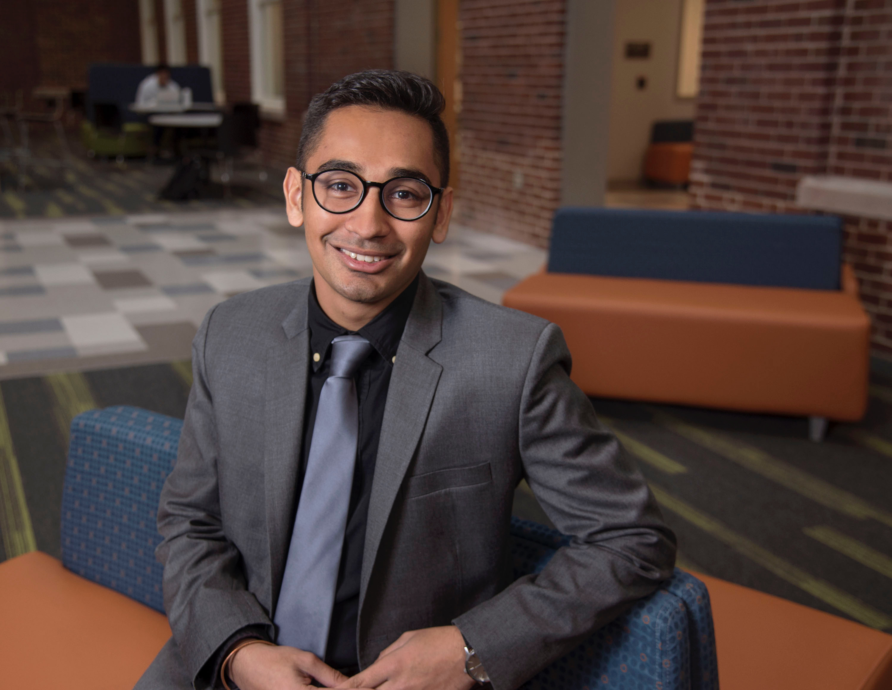 Bioengineering senior Shrey Maheshwari will be inducted as a Knight of St. Patrick on March 9, 2019, along with eight other engineering students. 