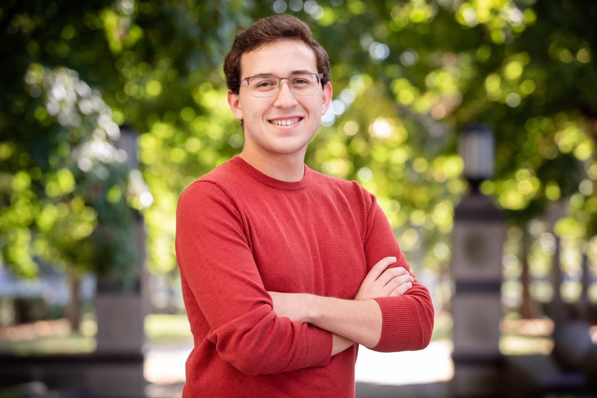 A bioengineering graduate student conducts synthetic biology research to develop a therapy for Duchenne Muscular Dystrophy. 