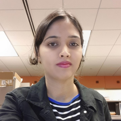 Bioengineering graduate student Neha Goswami