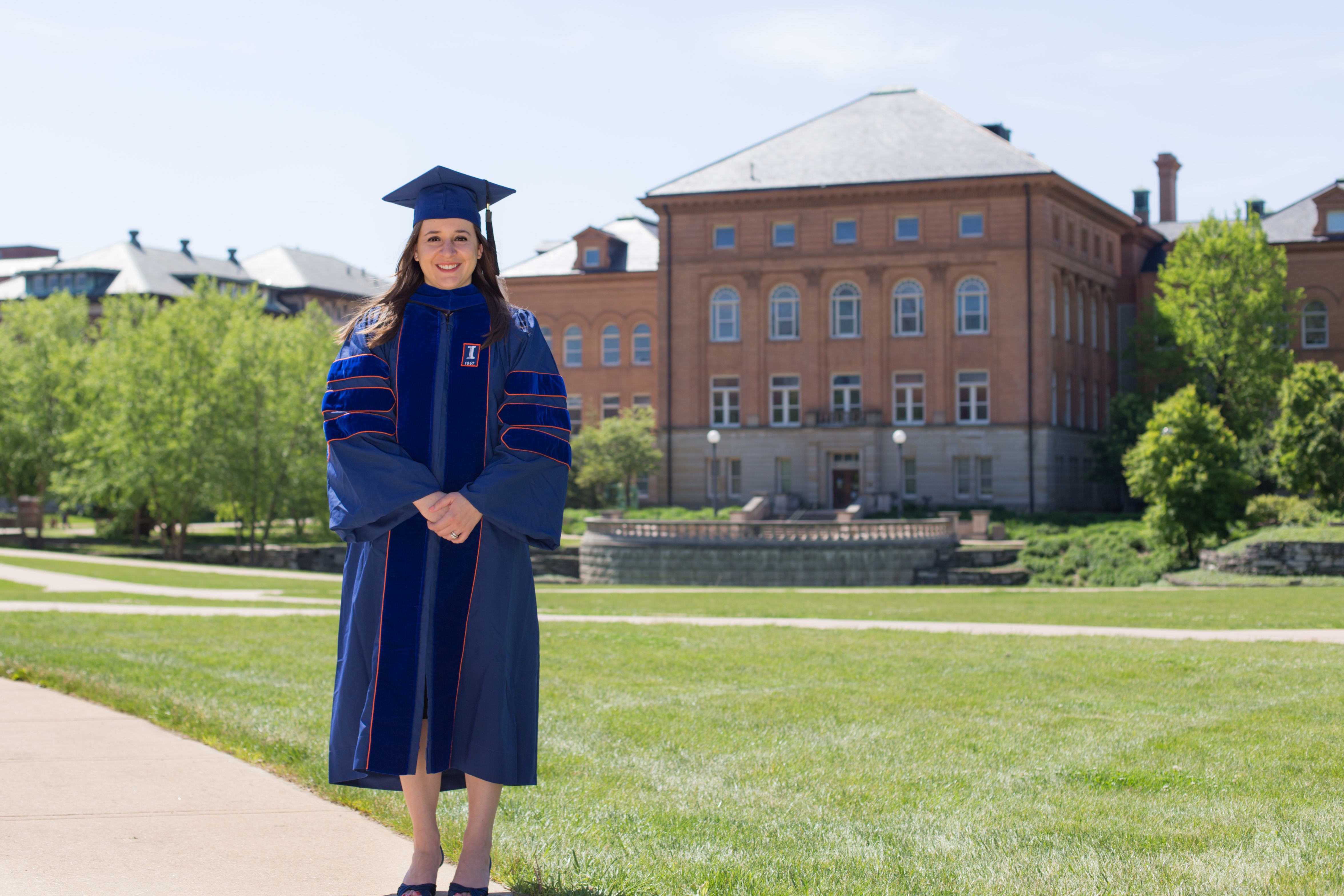 Bioengineering professor Caroline Cvetkovic is a proud alumna of Grainger Engineering