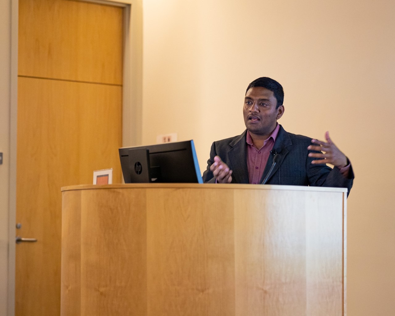 Bioengineering professor Yogatheesan Varatharajah