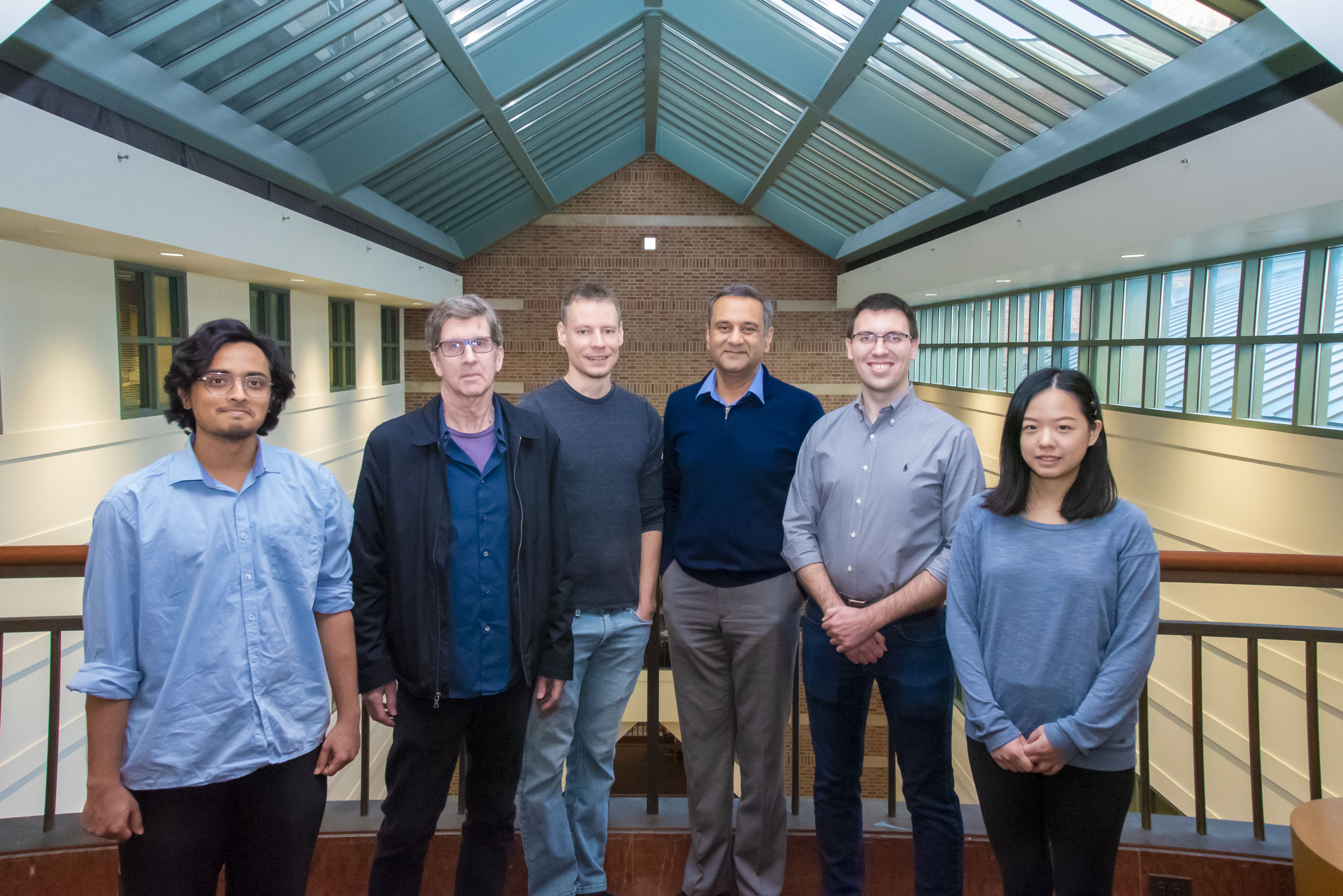 The signal detection team, led by Rohit Bhargava (fourth from left)