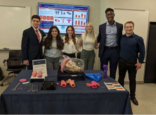 &amp;lt;em&amp;gt;Vaginal Hysterectomy Simulator (L &amp;amp;ndash; R) Ali Burianek, Monica Sanchez, Katy Wolhaupter, Lucy Mueller, Tafara Okammor, Jack McDonald&amp;lt;/em&amp;gt;