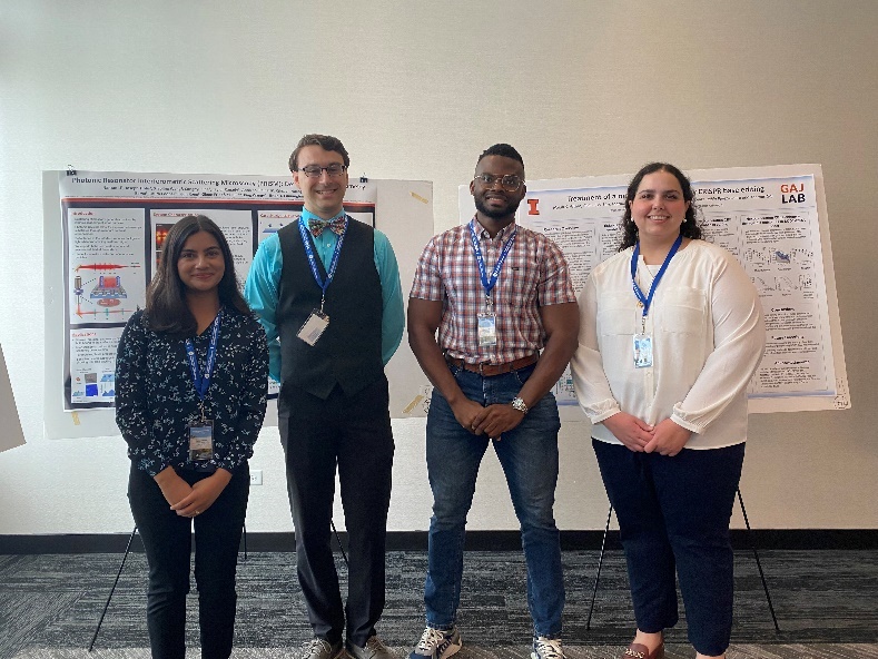 L to R: Najah Ahsan, Joseph Tibbs, Goodluck Okoro, and  Rana Abbed